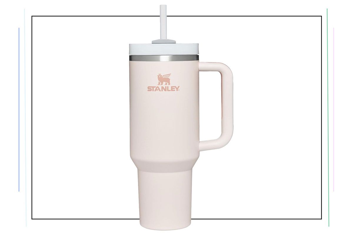 An image of a pink Stanley quencher