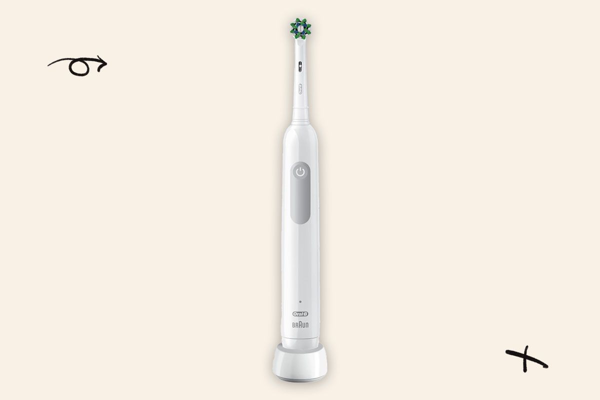 An image of the Oral-B Pro 1000 electric toothbrush