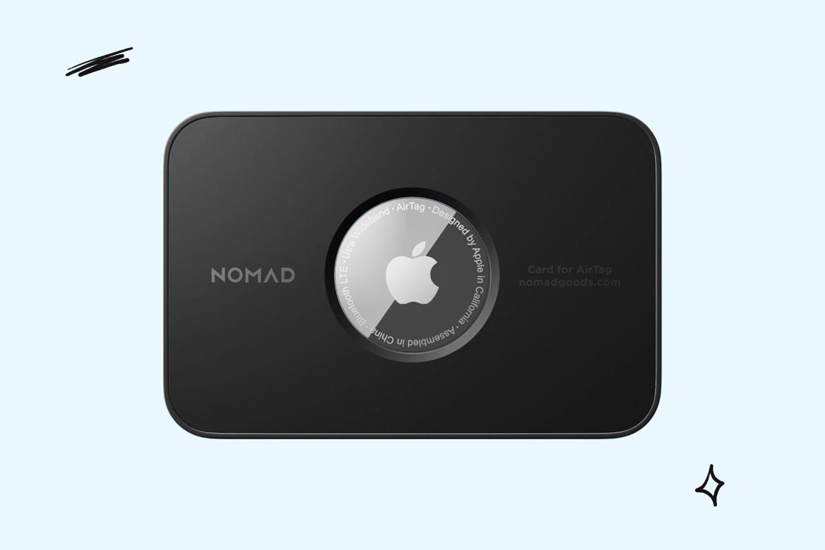 Image of Nomad card for AirTag