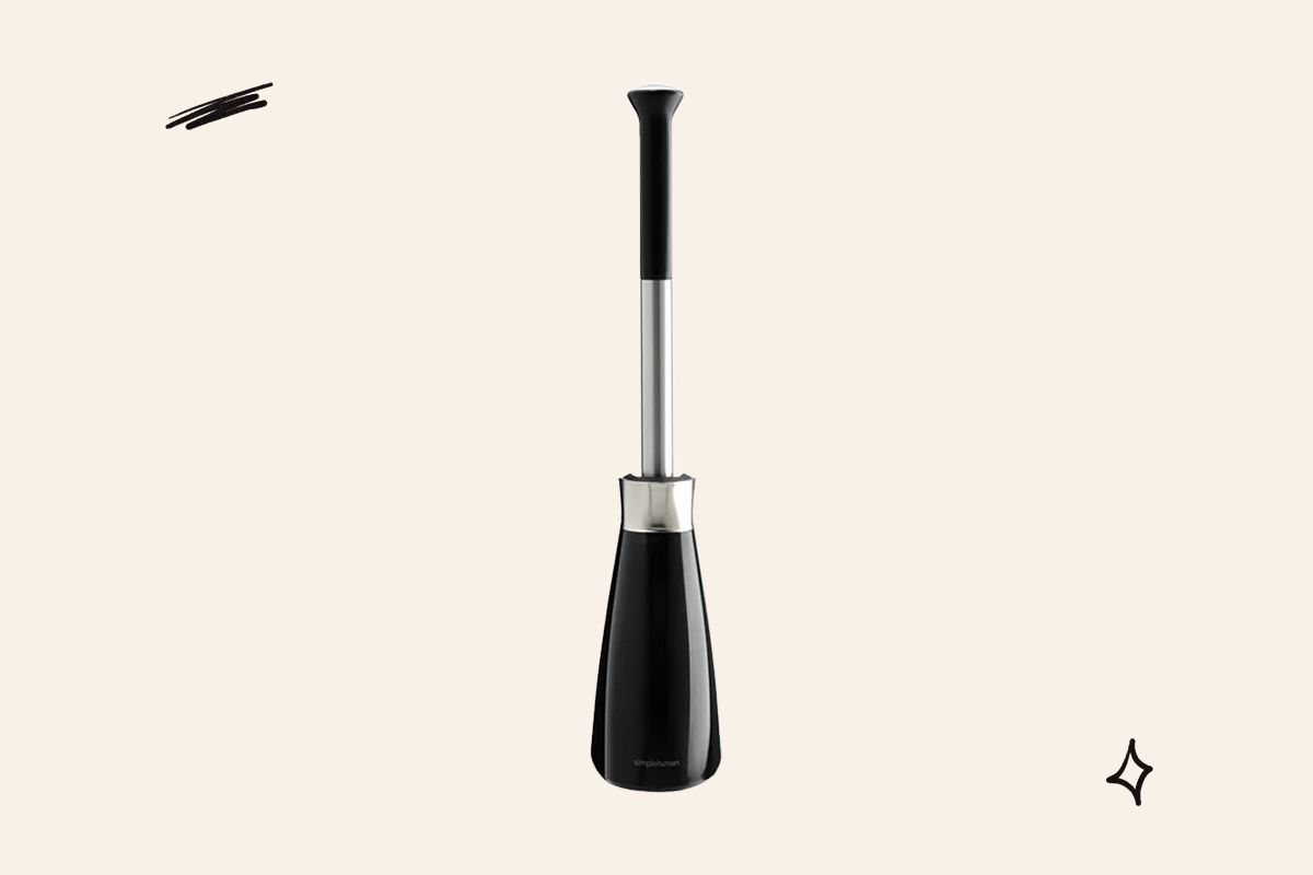 Image of simplehuman toilet brush