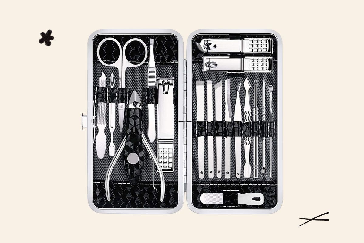 An image of the 18-piece nail kit