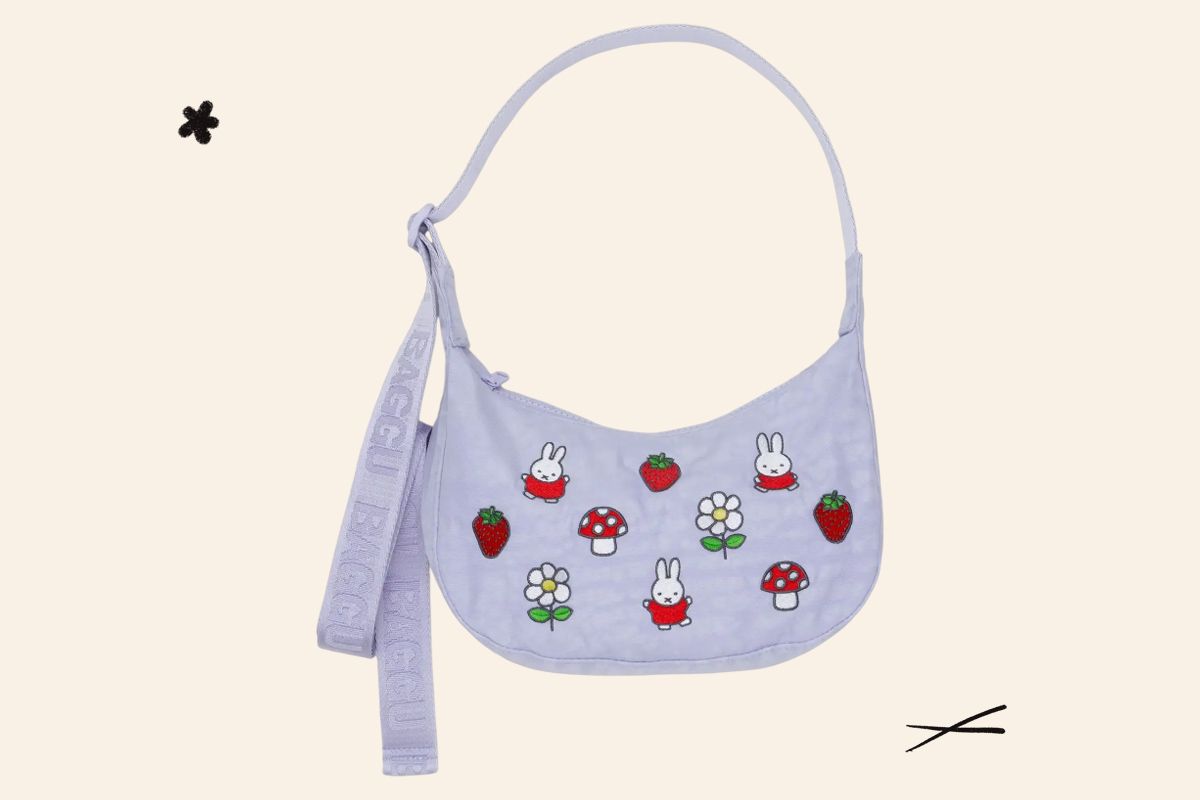 Baggu Small Nylon Crescent Bag