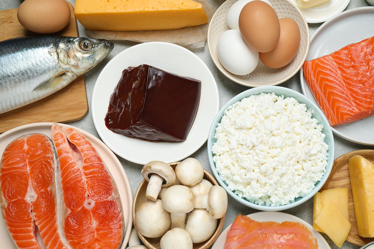 Fish, cheeses, and eggs