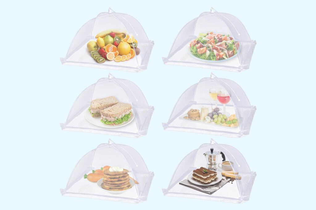 Mesh food tents