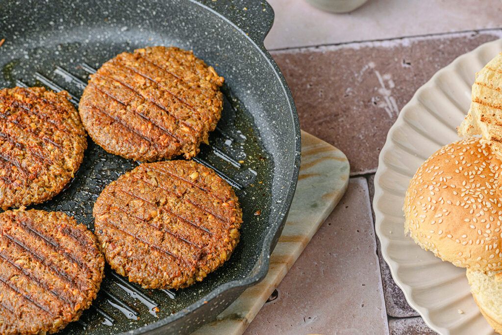 Non-meat burger