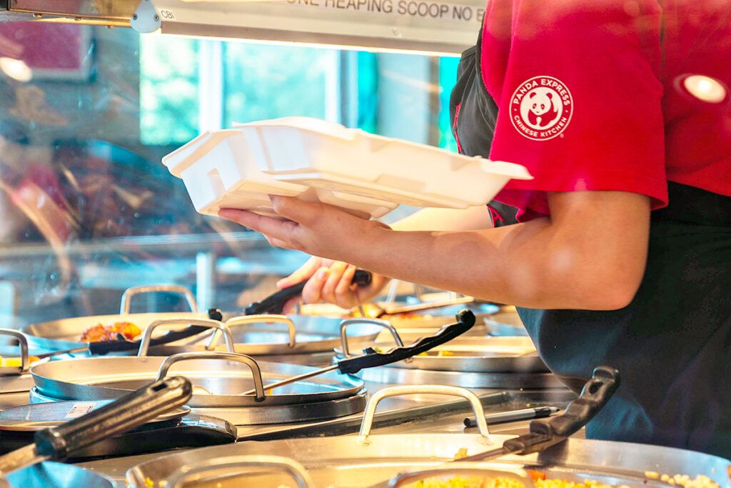 Panda Express employee