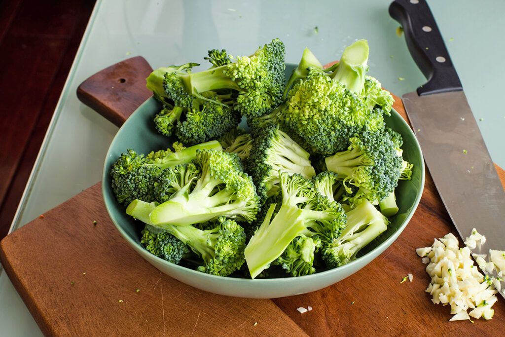 Broccoli in a bowl
