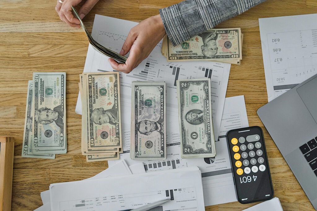 Cash and bills