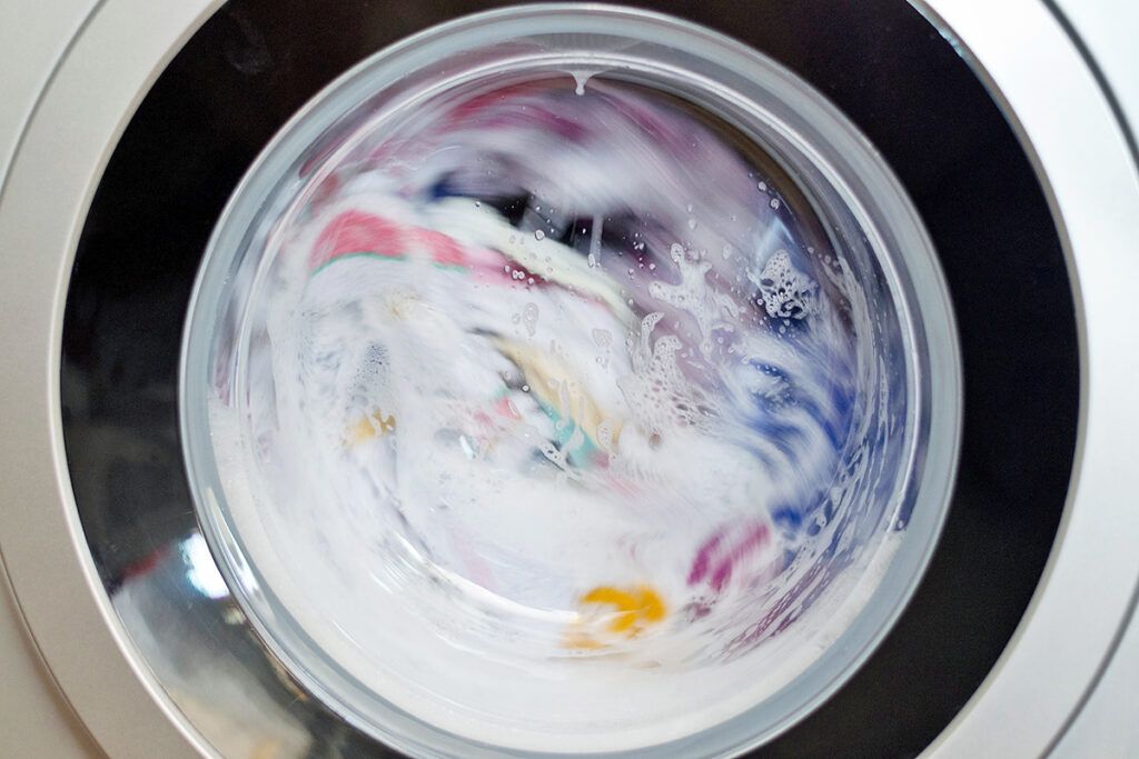 Washing machine mid-cycle