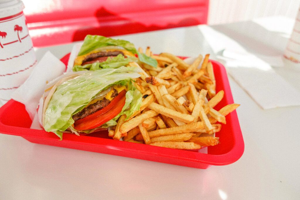 In-N-Out Protein Burger