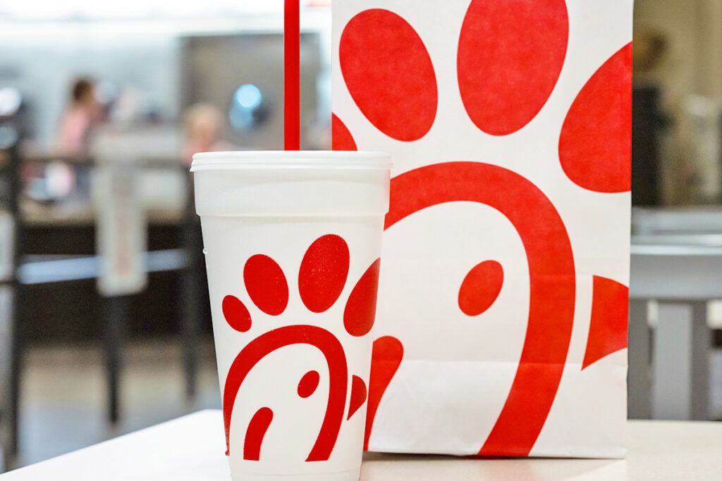 Chick-fil-A Bag and drink