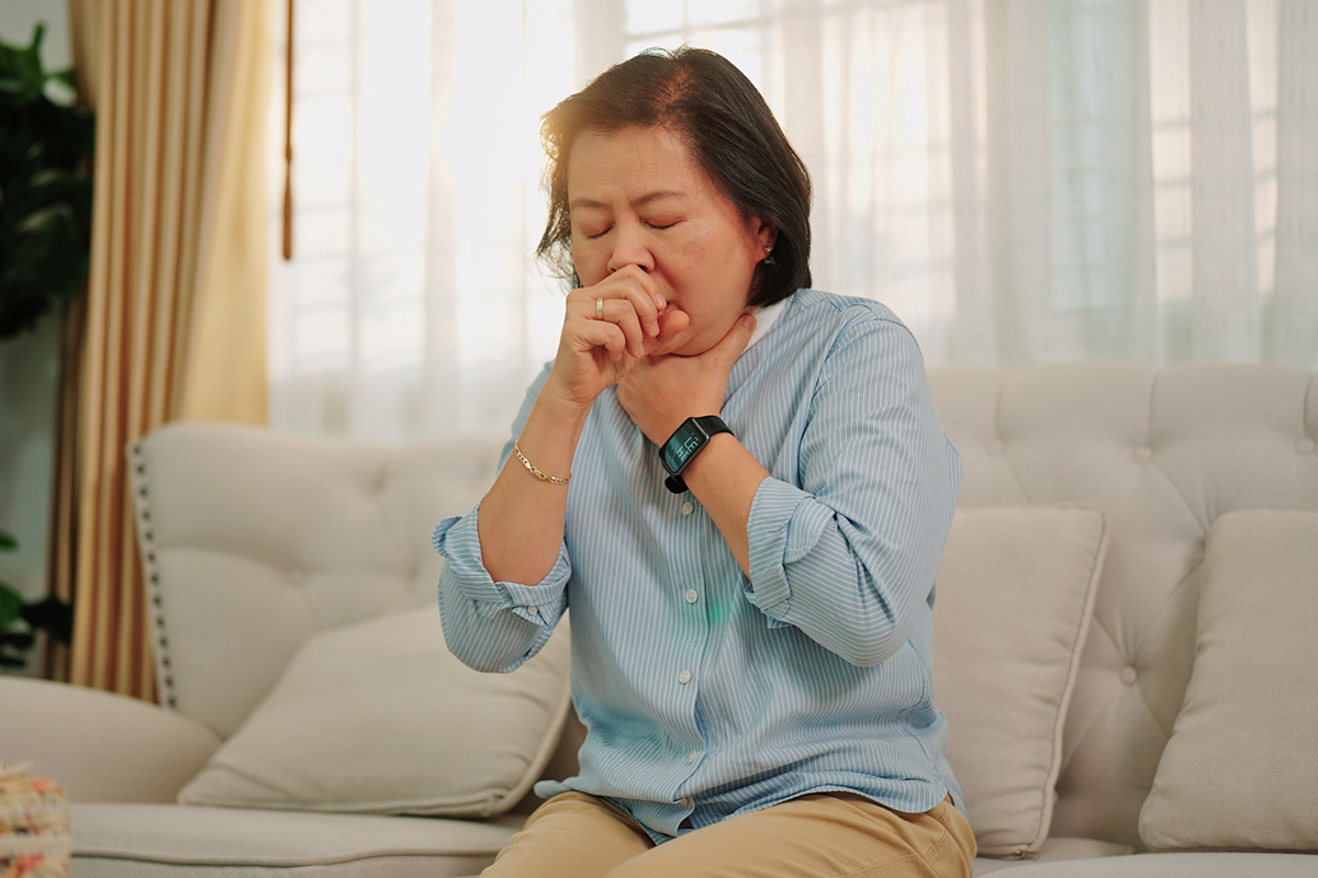 Woman choking