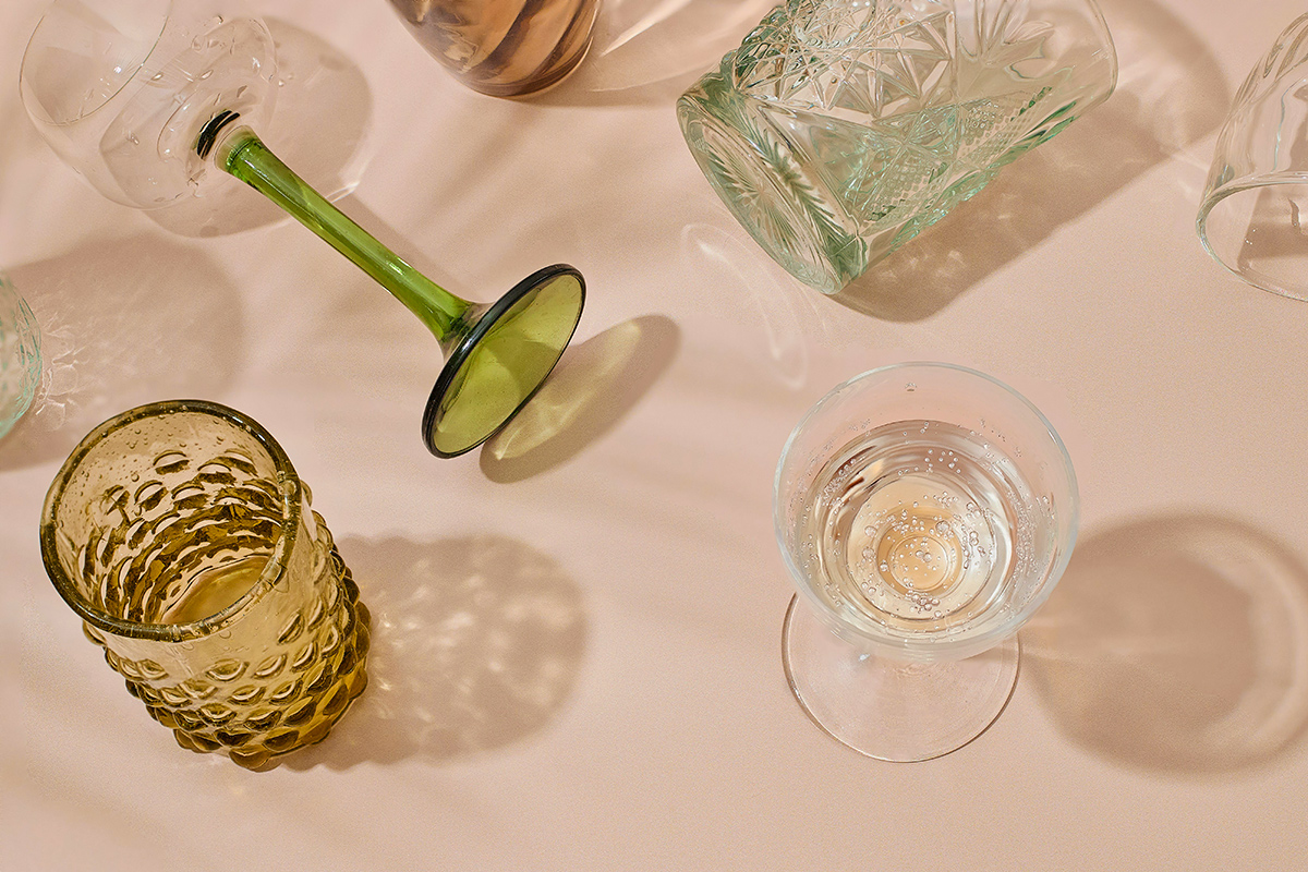 Old glassware