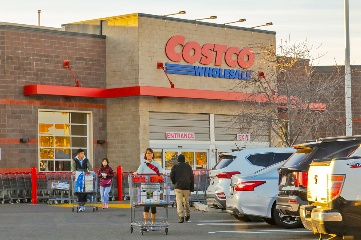 Exterior of Costco