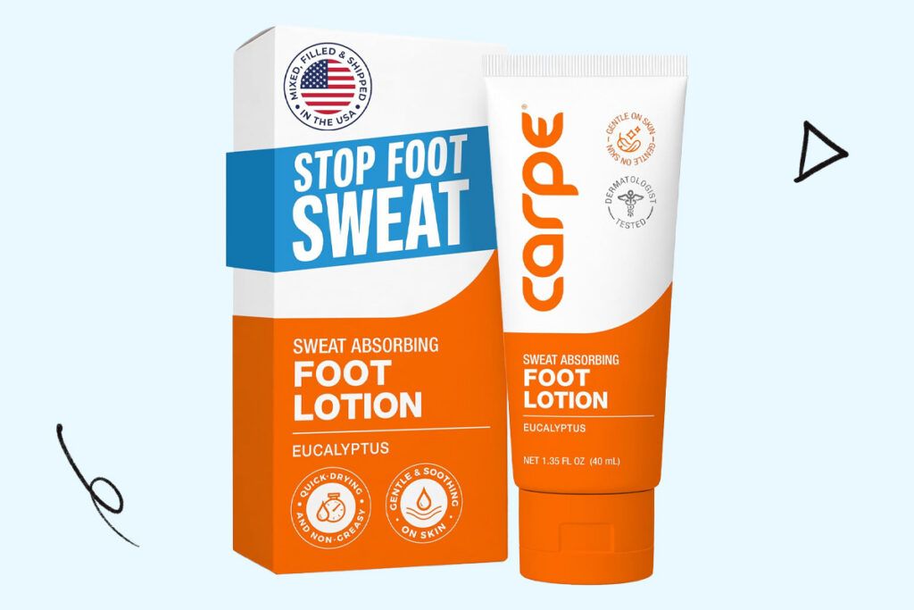 Carpe Sweat Absorbing Foot Lotion