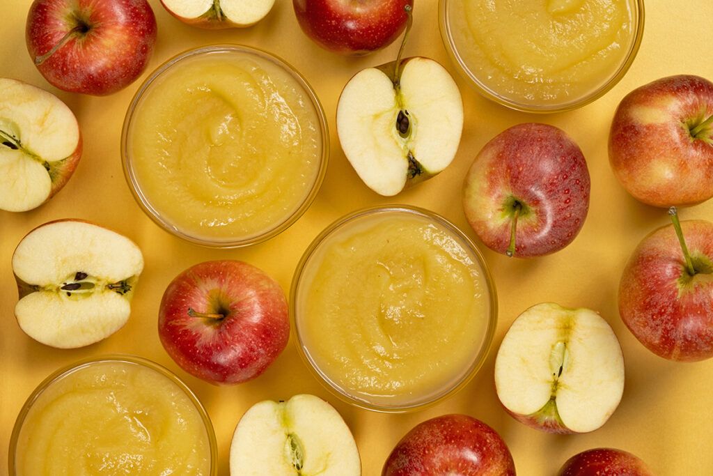 Apples and applesauce