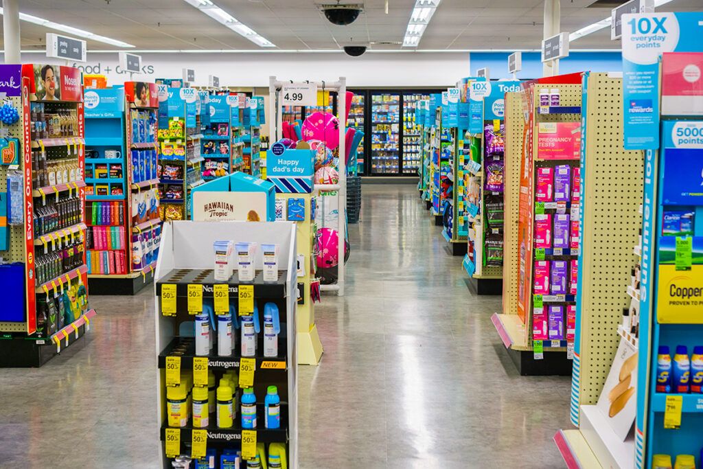 Interior of a Walgreens