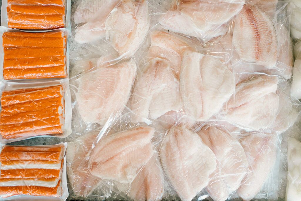 Frozen fish