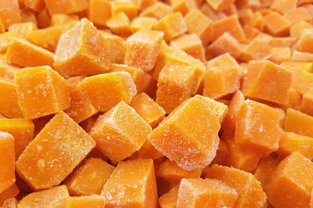 Frozen butternut squash