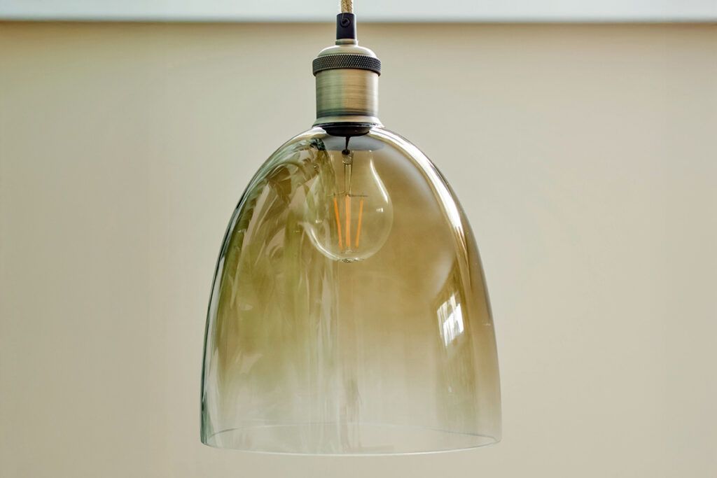 Glass light cover