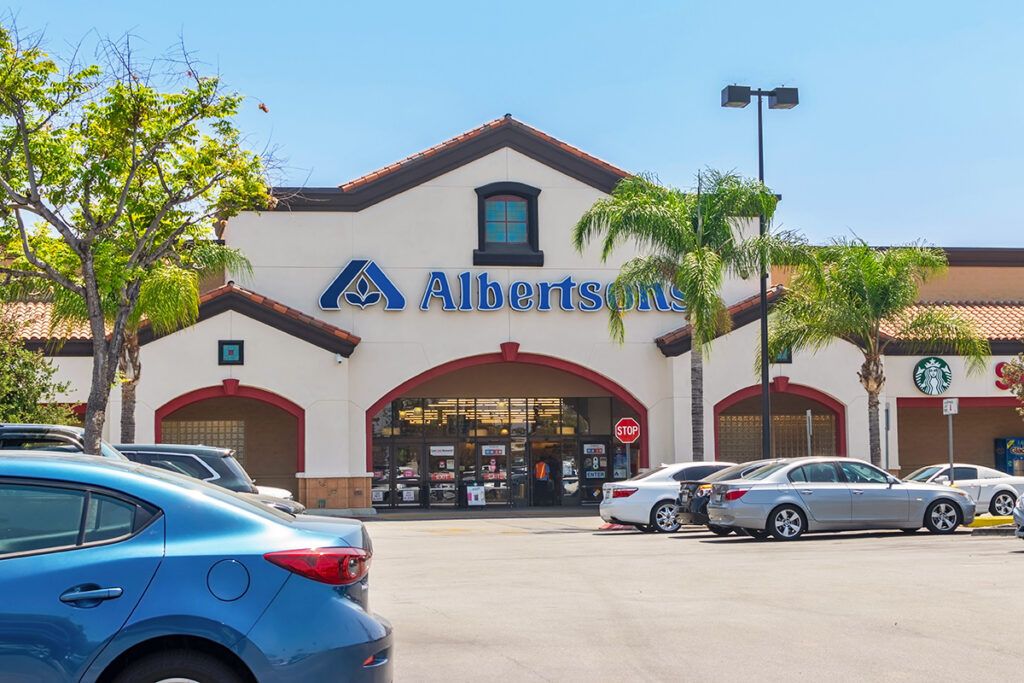Exterior of an Albertsons
