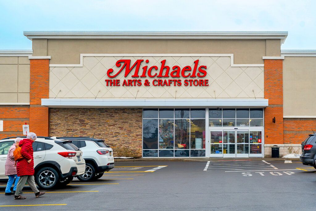 Exterior of a Michaels