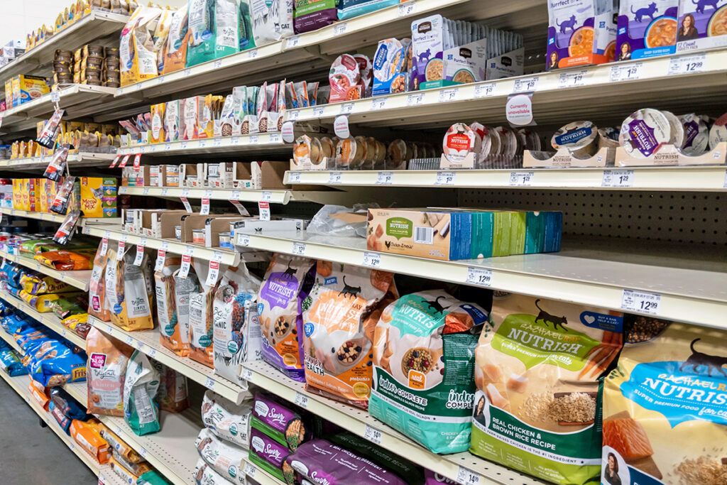 Interior of a PetSmart