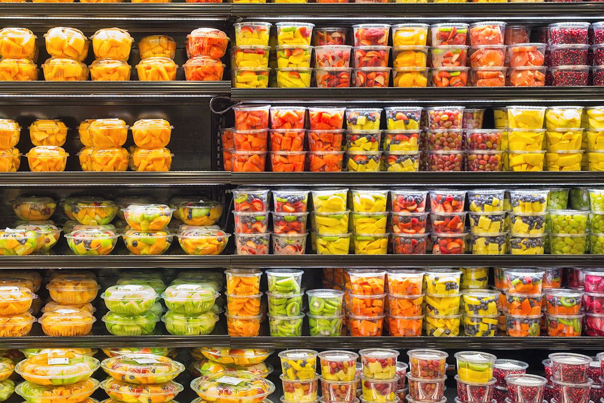Precut fruit