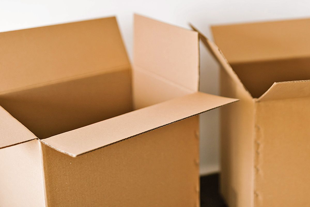 Cardboard boxes