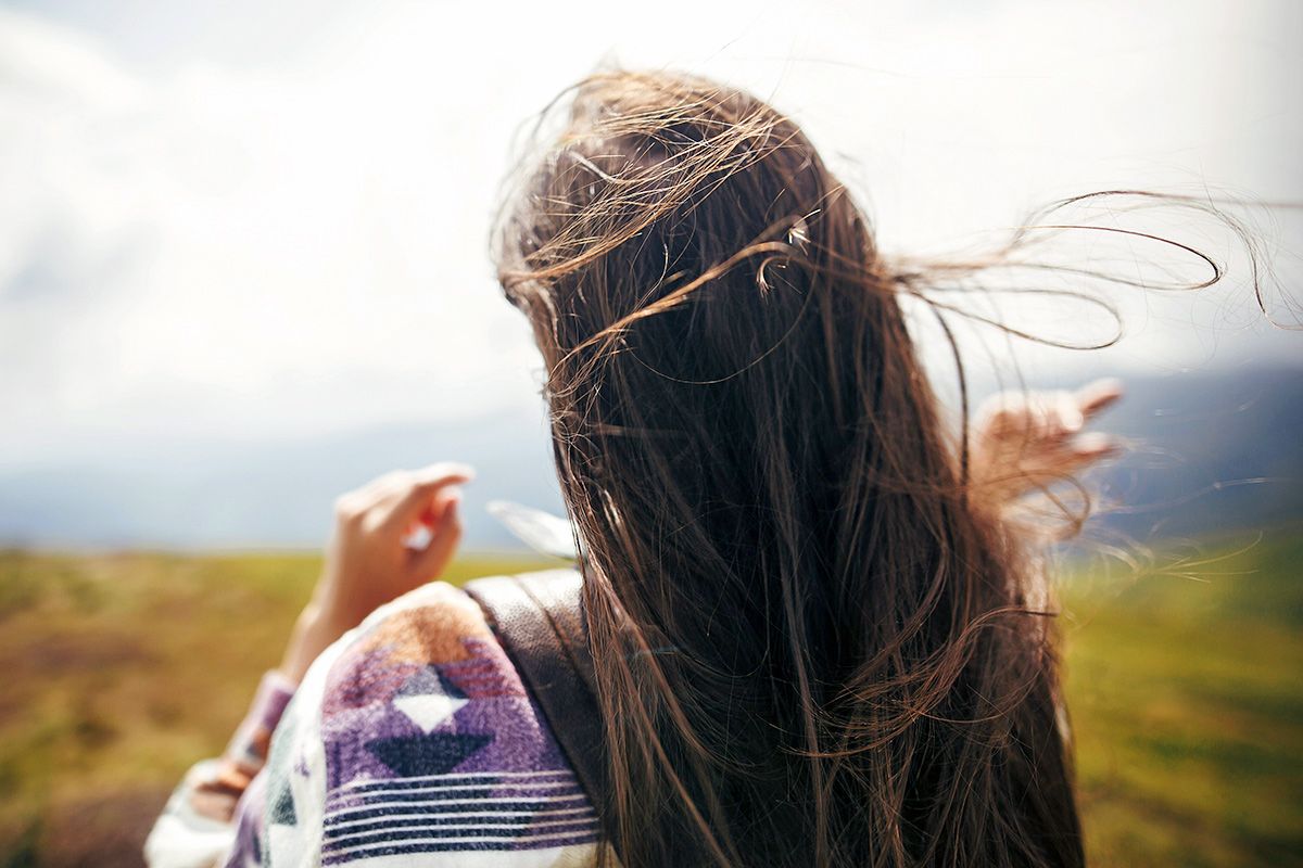 Woman outside