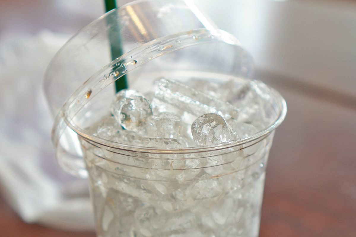 Cup of ice